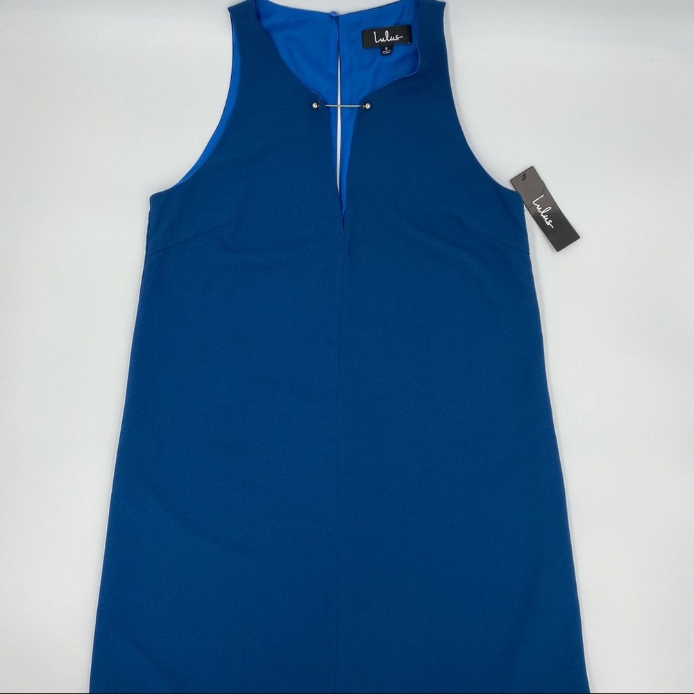 LuLu’s Sleeveless A-Line Teal Dress
